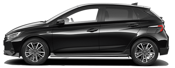 Seitenansicht eines Hyundai i20