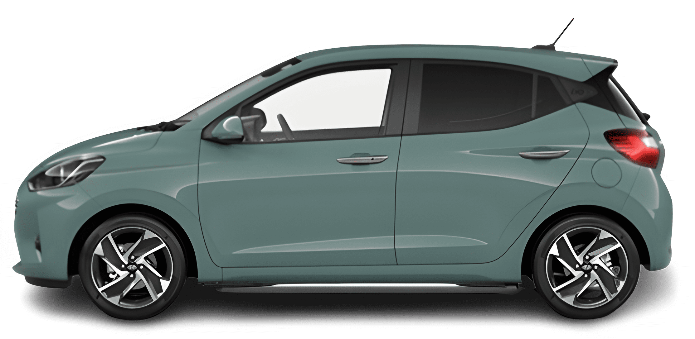 Seitenansicht eines Hyundai i10