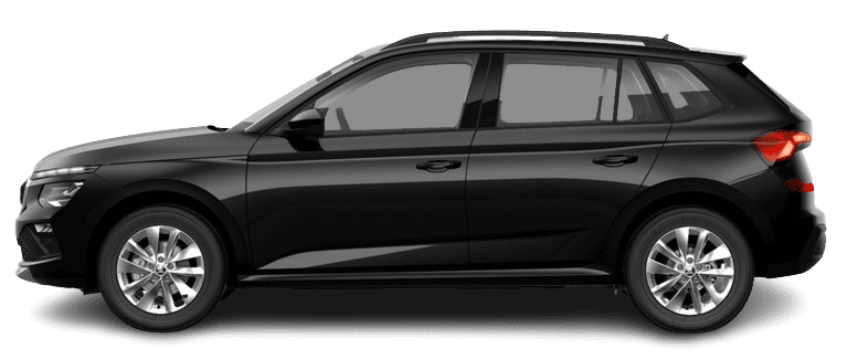 Seitenansicht eines Skoda Kamiq