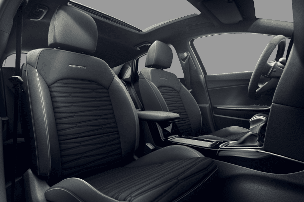 Ansicht der Frontsitze eines Kia ProCeed