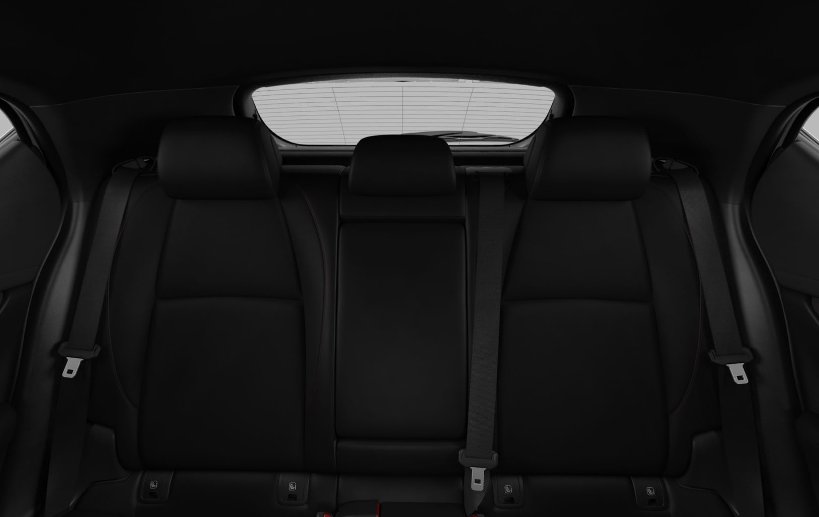 Ansicht der Rücksitze eines Mazda Mazda3