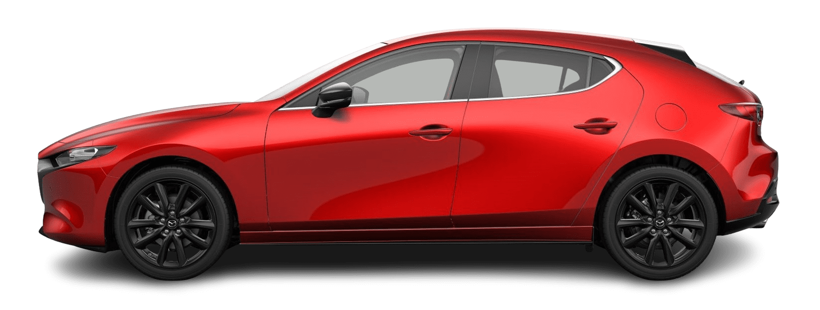 Seitenansicht eines Mazda Mazda3