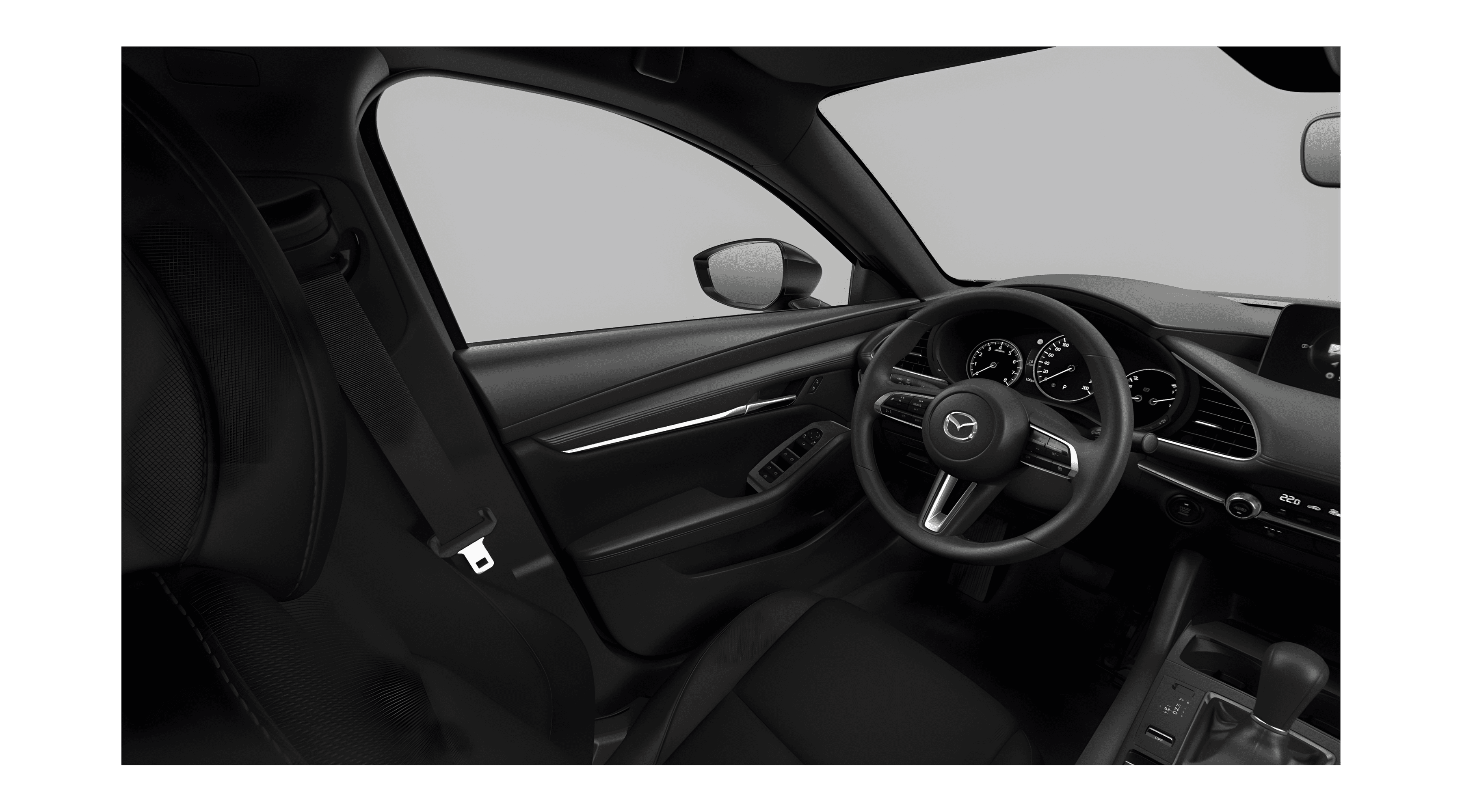 Vordersitze eines Mazda Mazda3