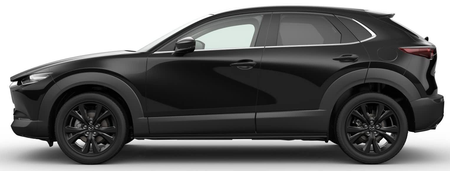Seitenansicht eines Mazda CX-30