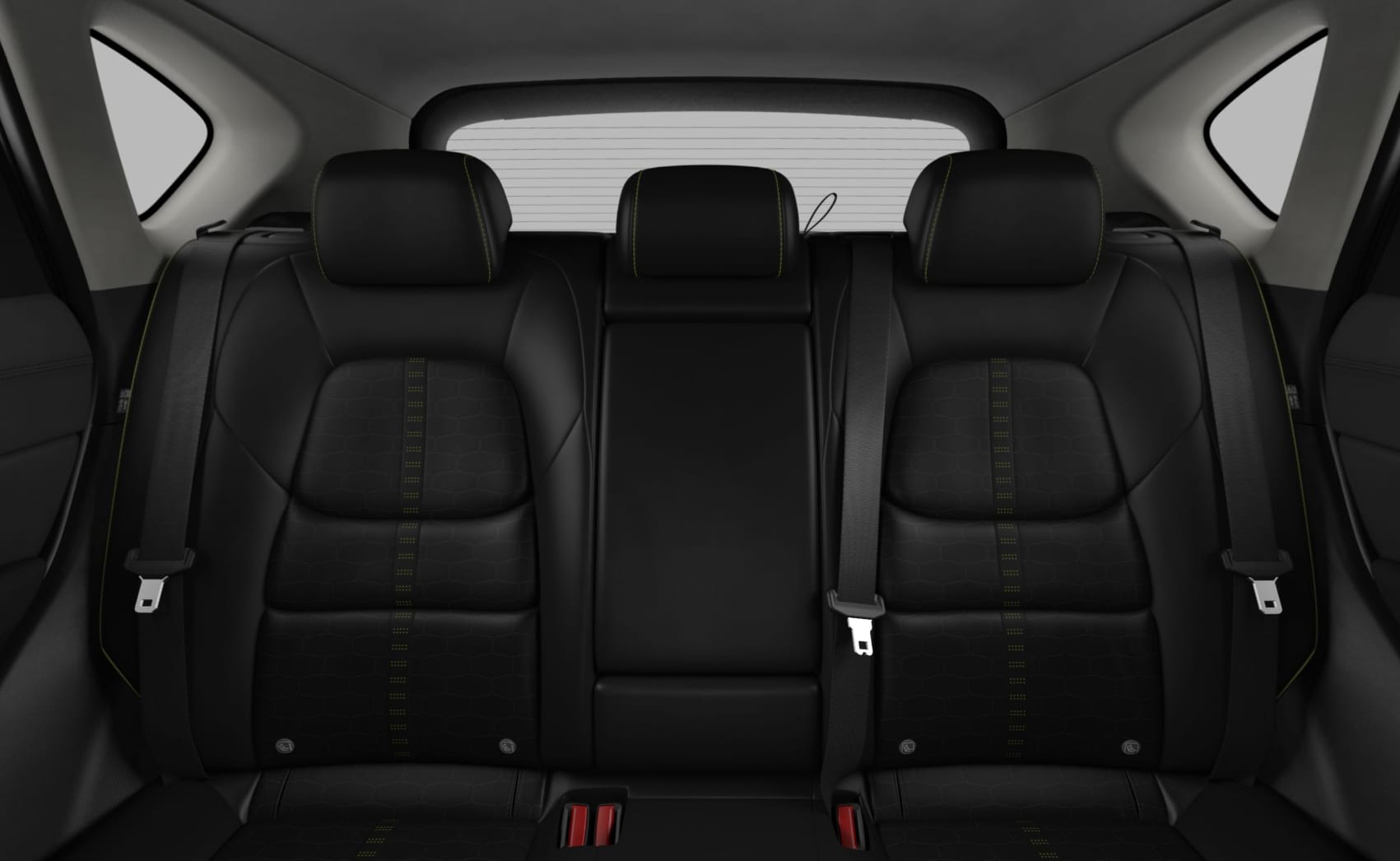 Ansicht der Rücksitze eines Mazda CX-5