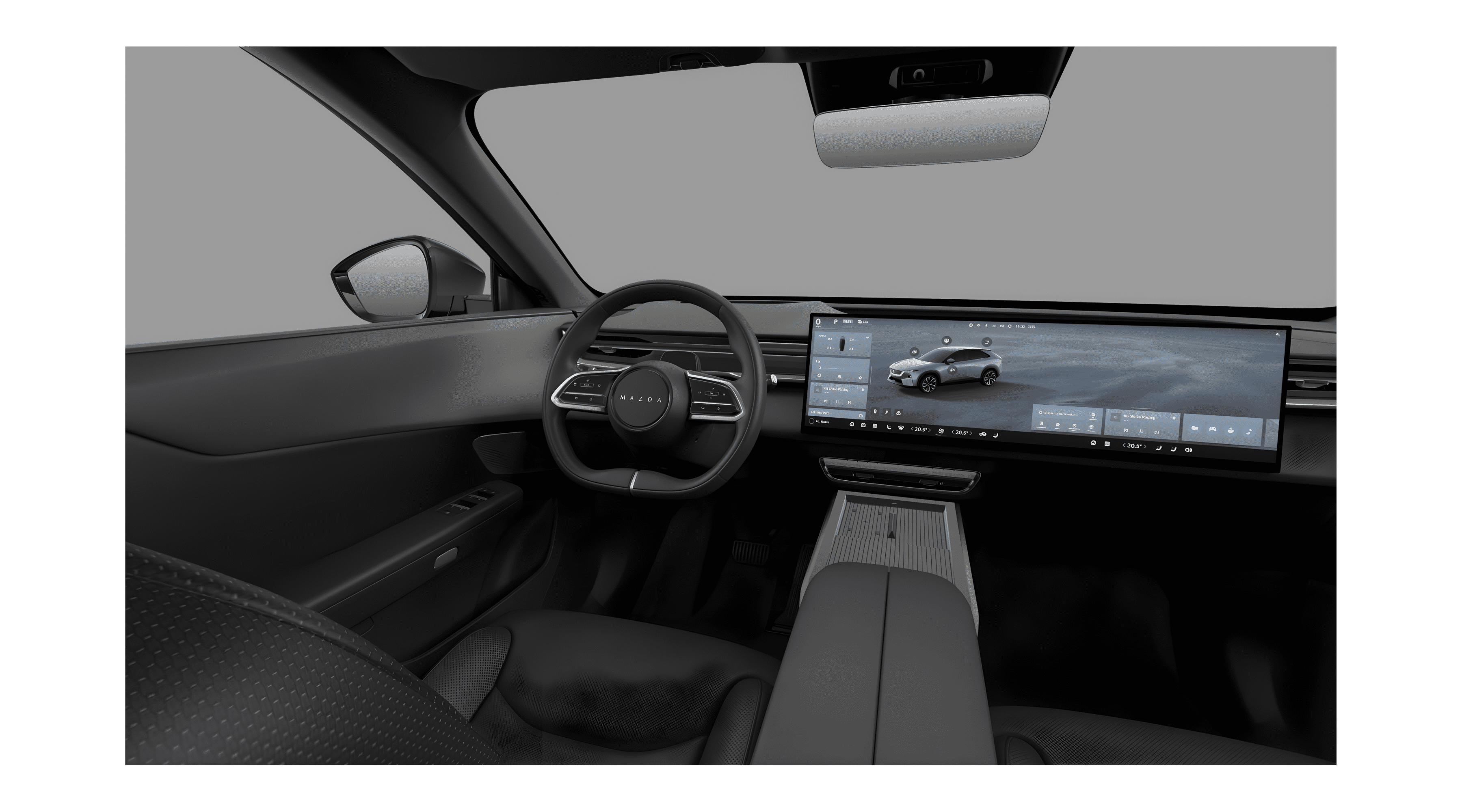 Armaturenbrett eines Mazda CX-6e