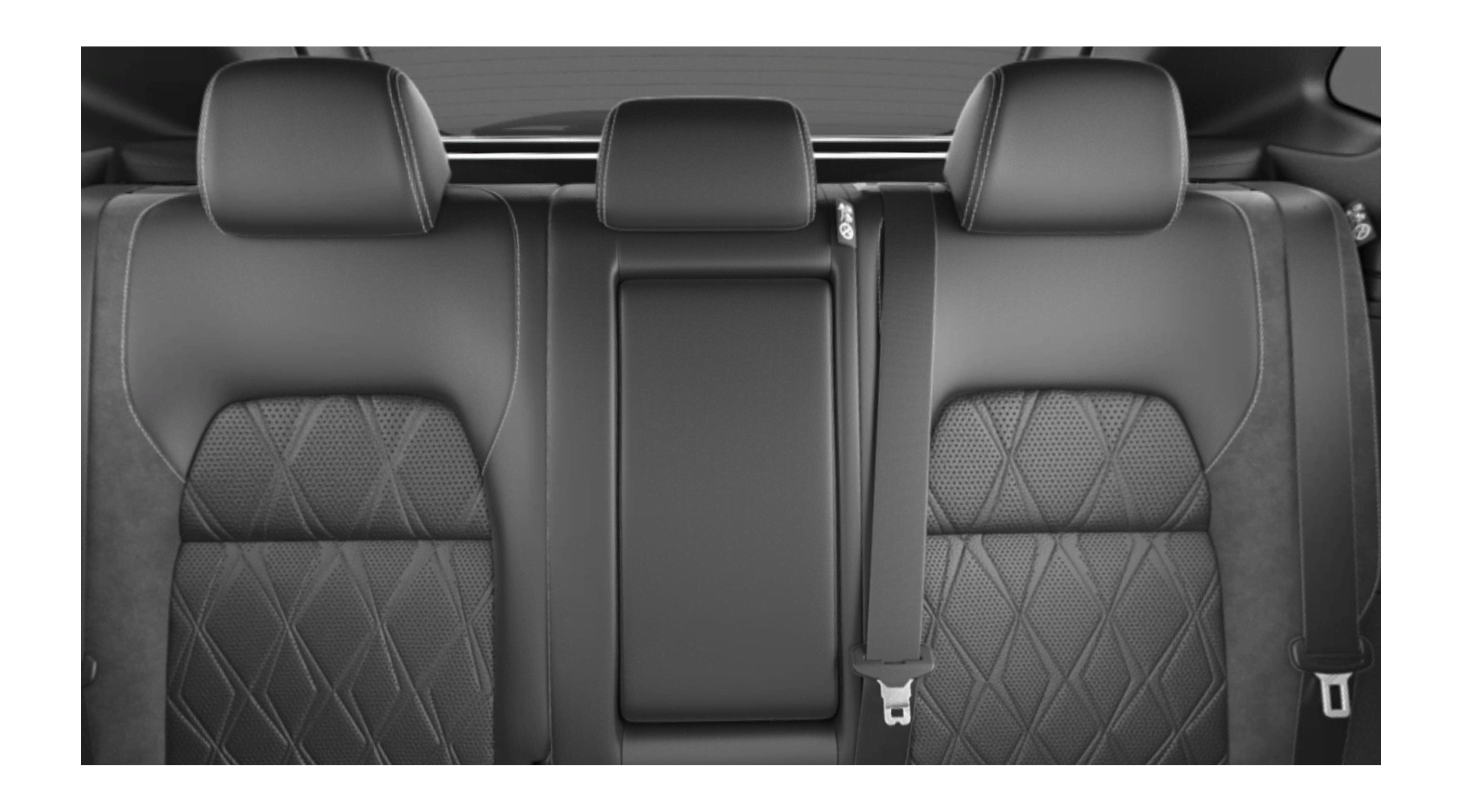 Rücksitzbank eines Nissan Qashqai