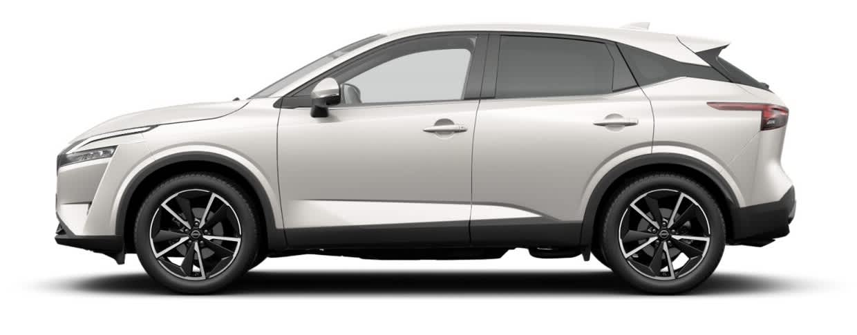 Seitenansicht eines Nissan Qashqai