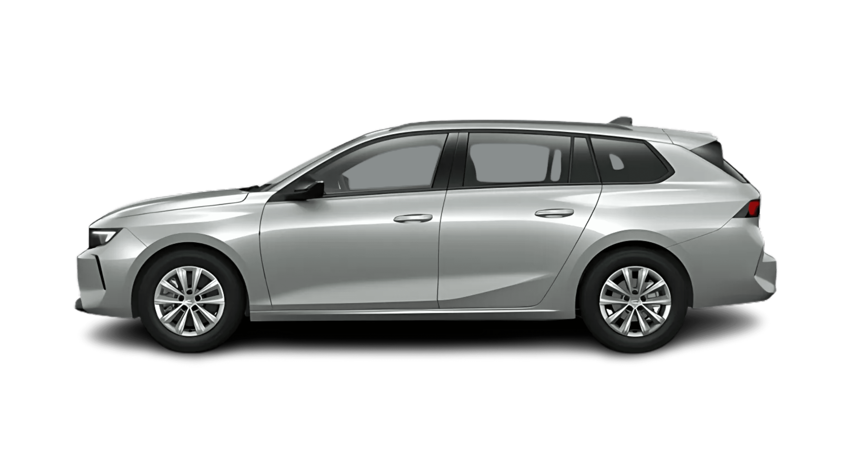 Seitenansicht eines Opel Astra