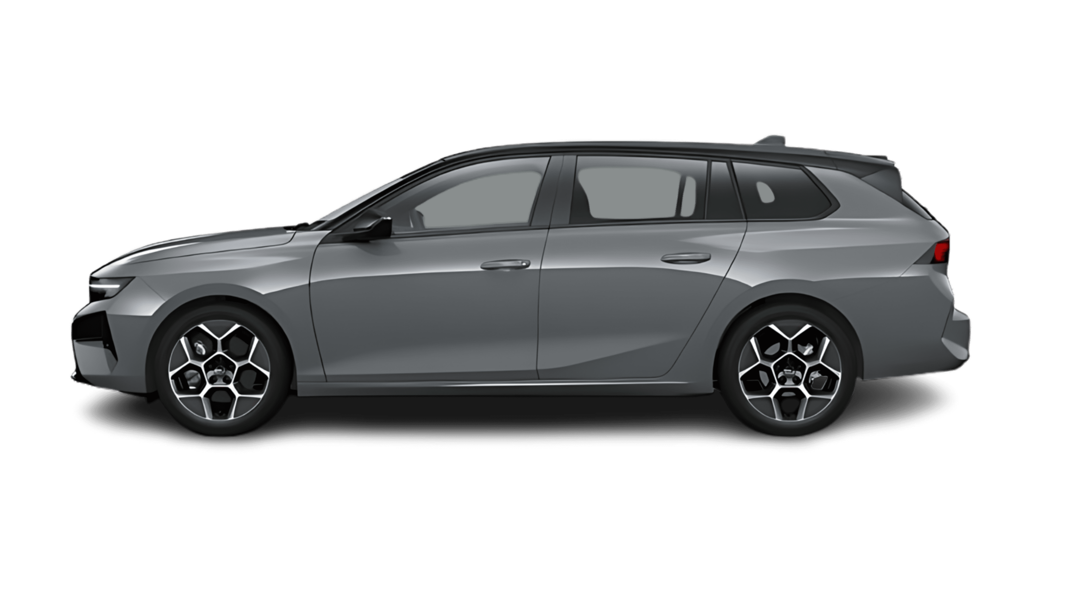 Seitenansicht eines Opel Astra