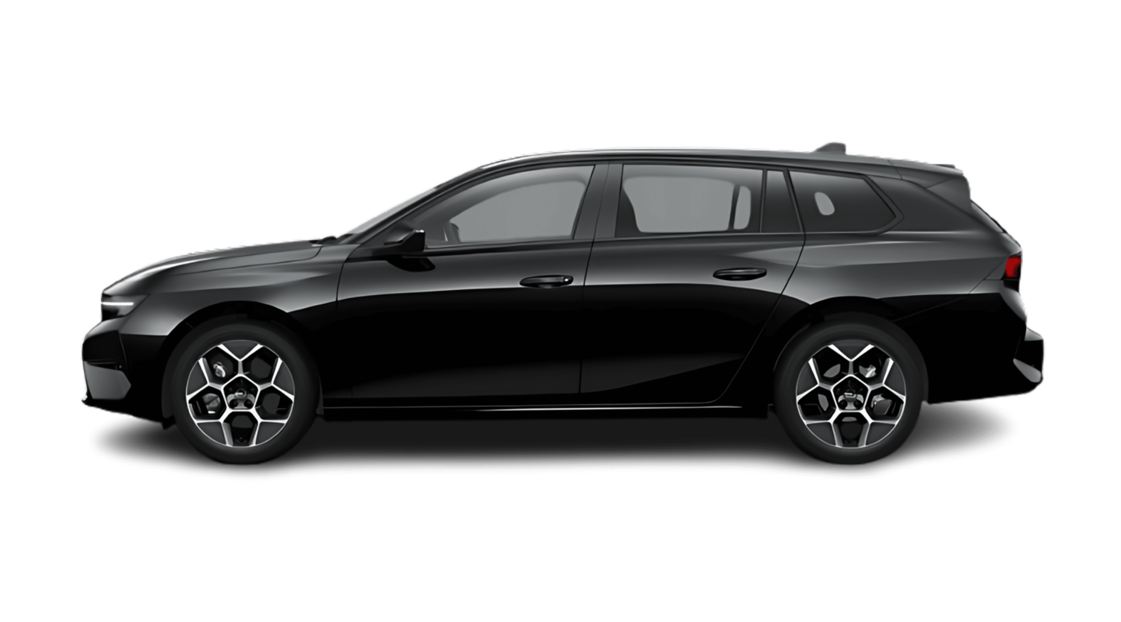 Seitenansicht eines Opel Astra