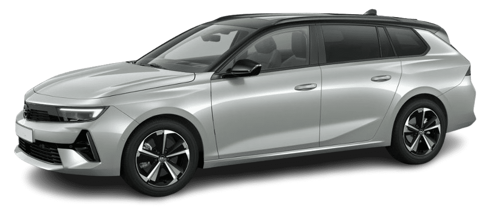 Seitenansicht eines Opel Astra