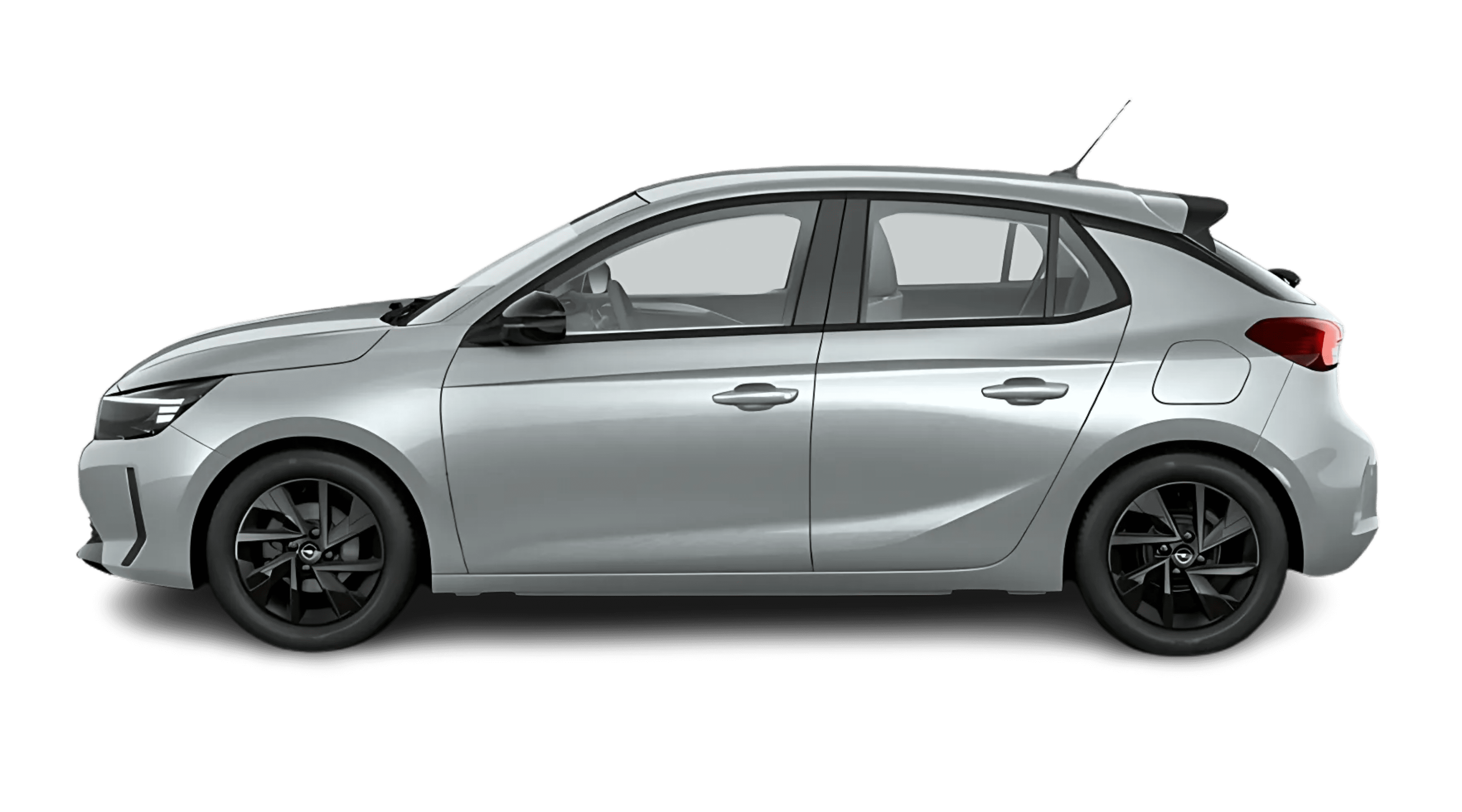 Seitenansicht eines Opel Corsa