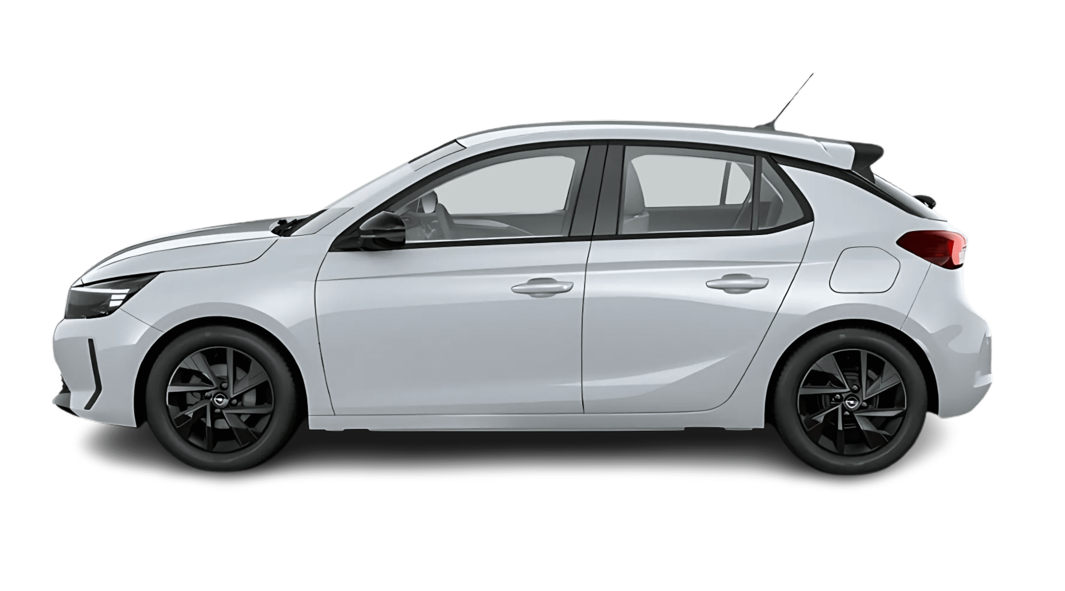 Seitenansicht eines Opel Corsa