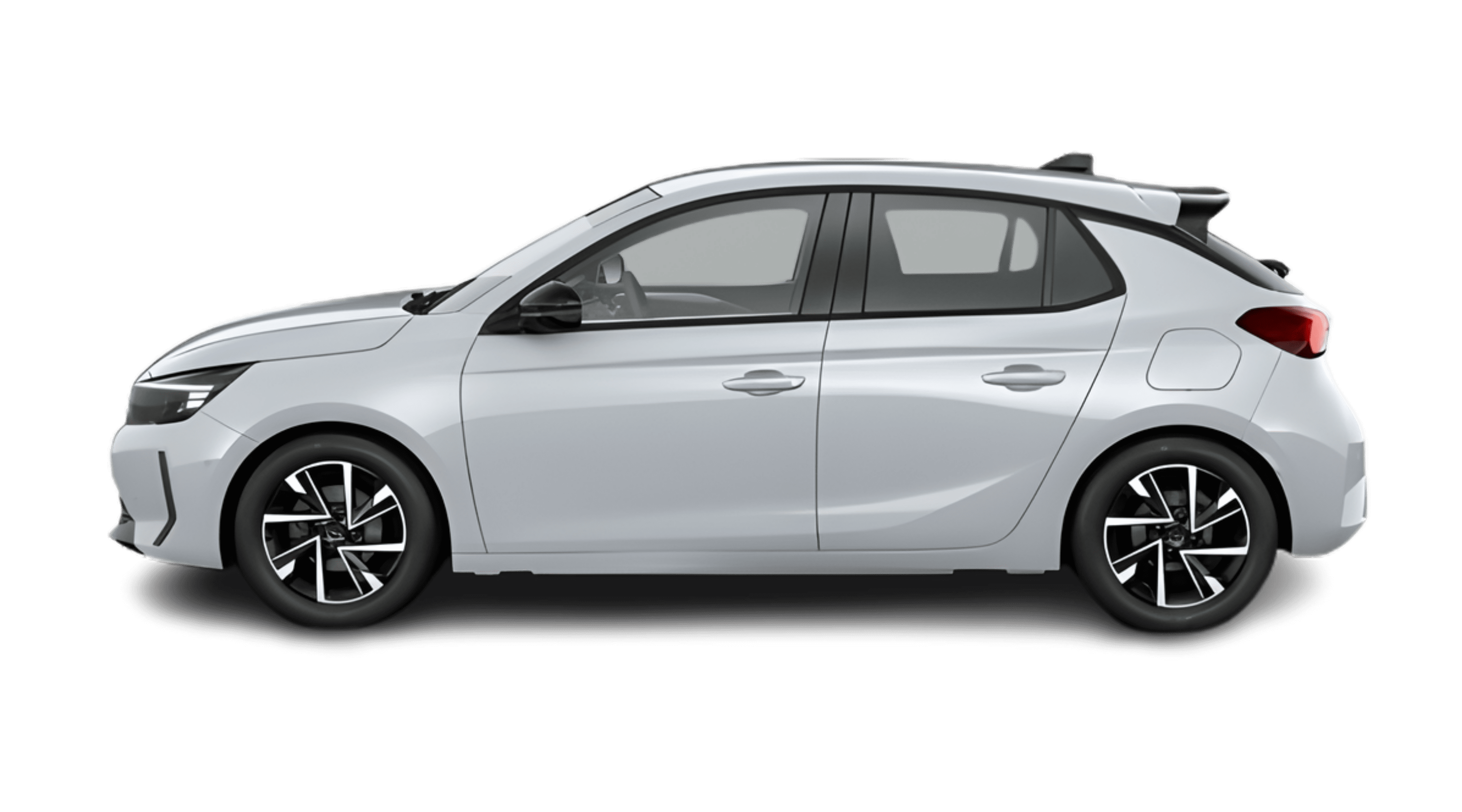 Seitenansicht eines Opel Corsa