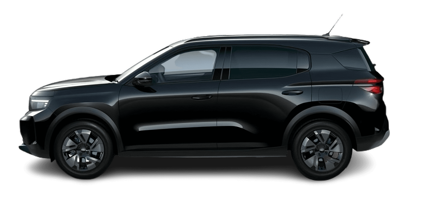 Seitenansicht eines Opel Frontera