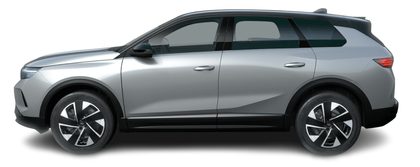 Seitenansicht eines Opel Grandland