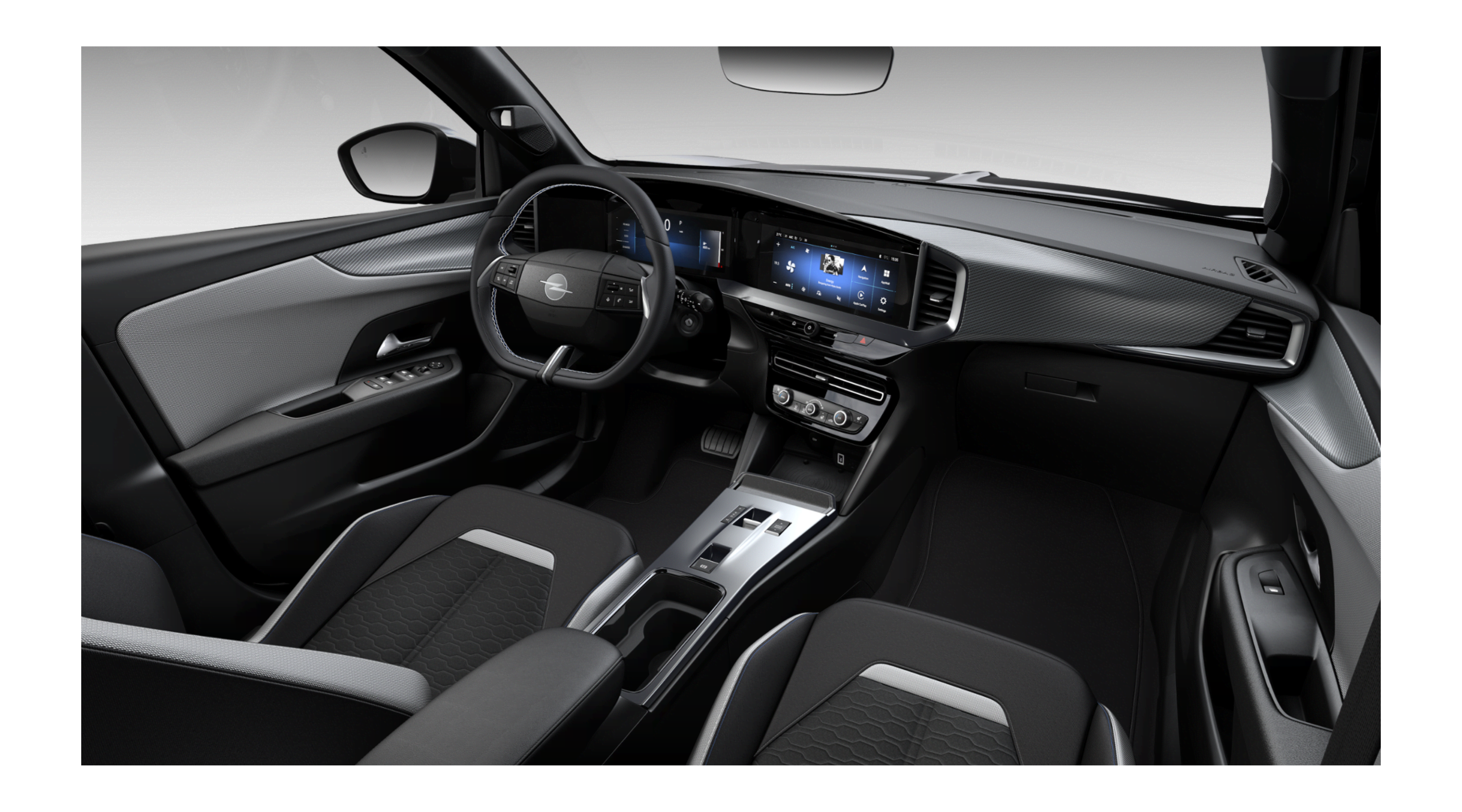 Armaturenbrett eines Opel Mokka