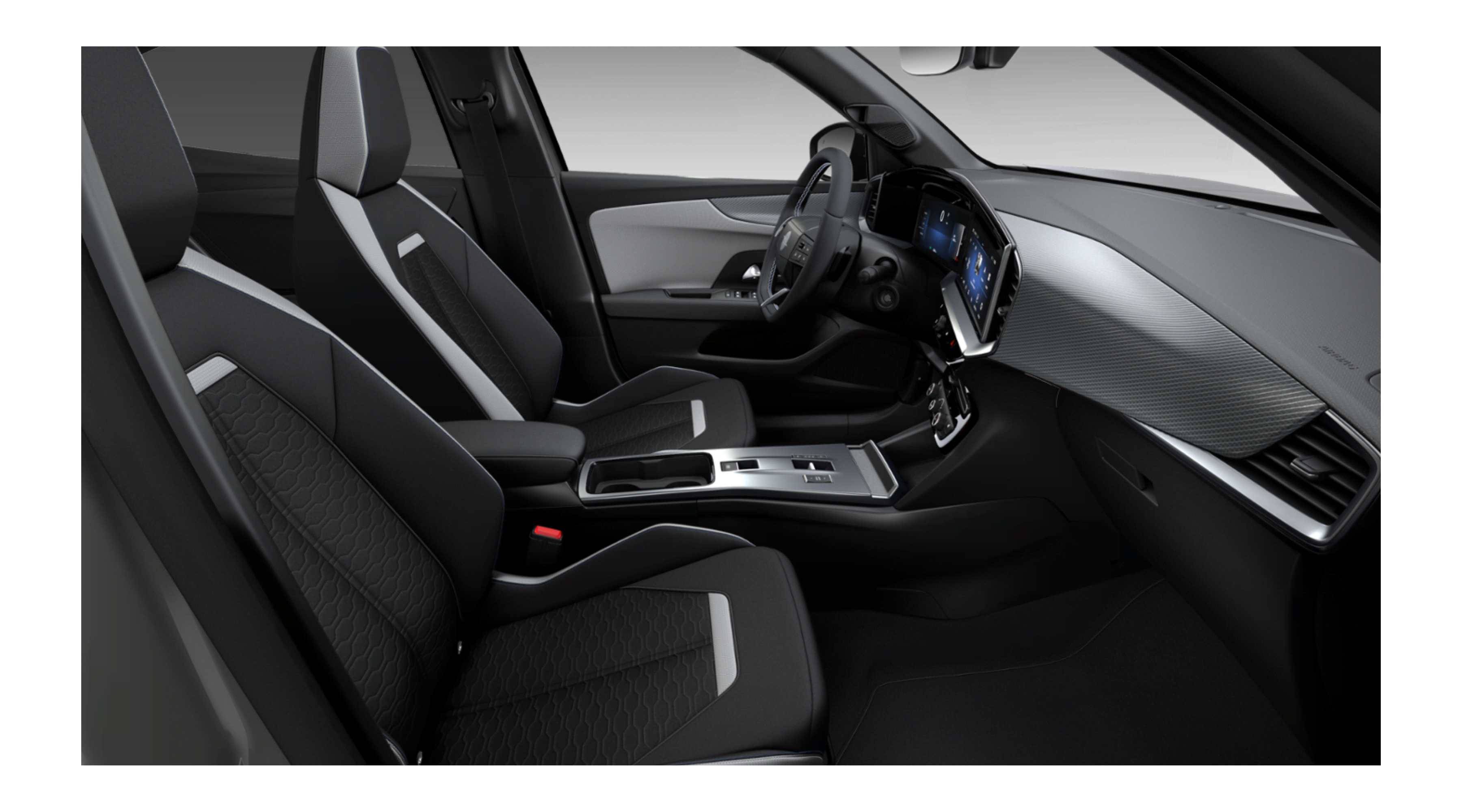 Vordersitze eines Opel Mokka