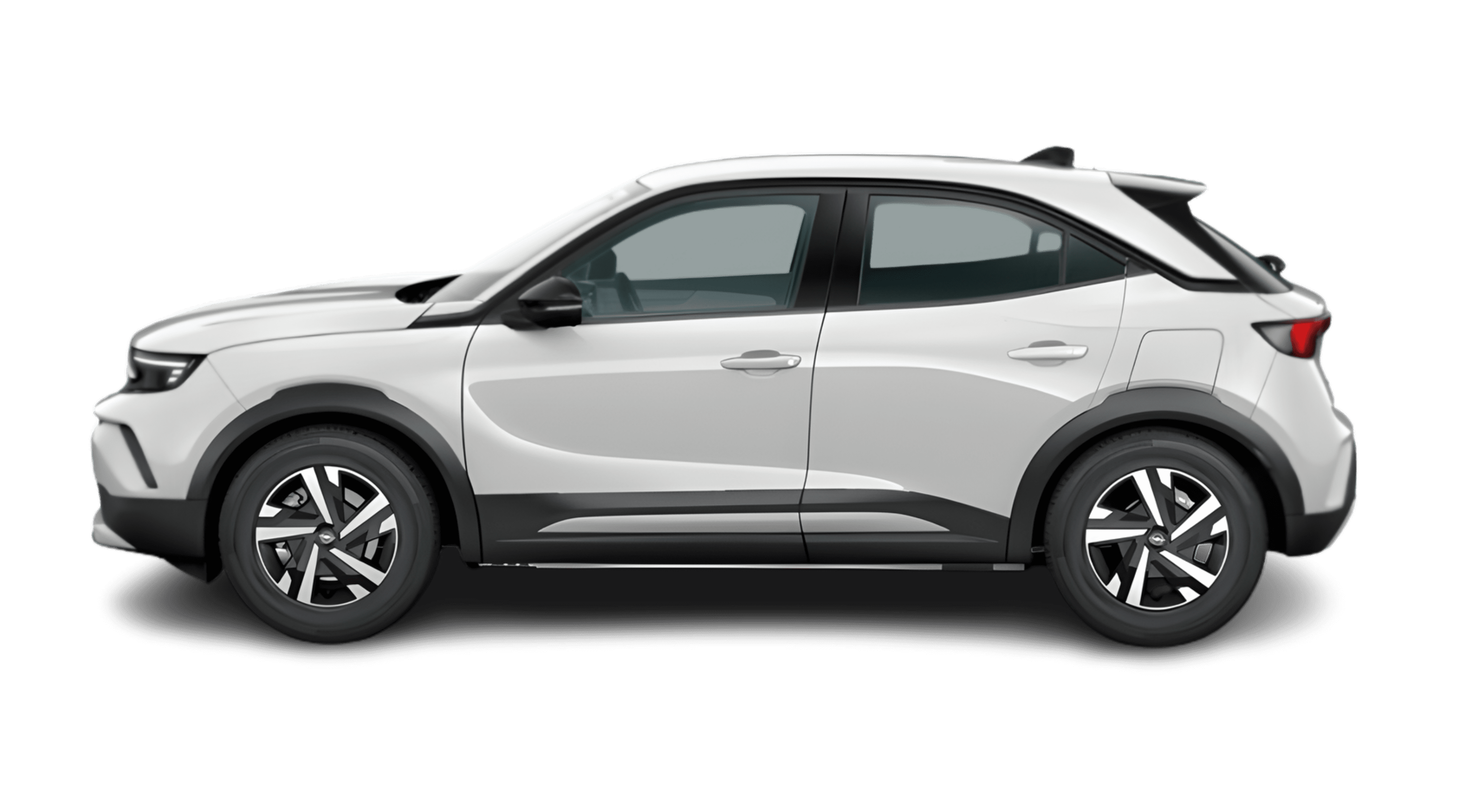 Seitenansicht eines Opel Mokka