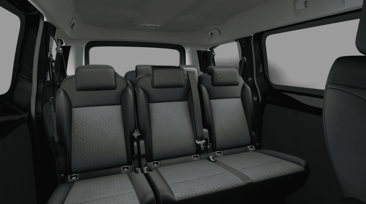 Rücksitzbank eines Opel Zafira