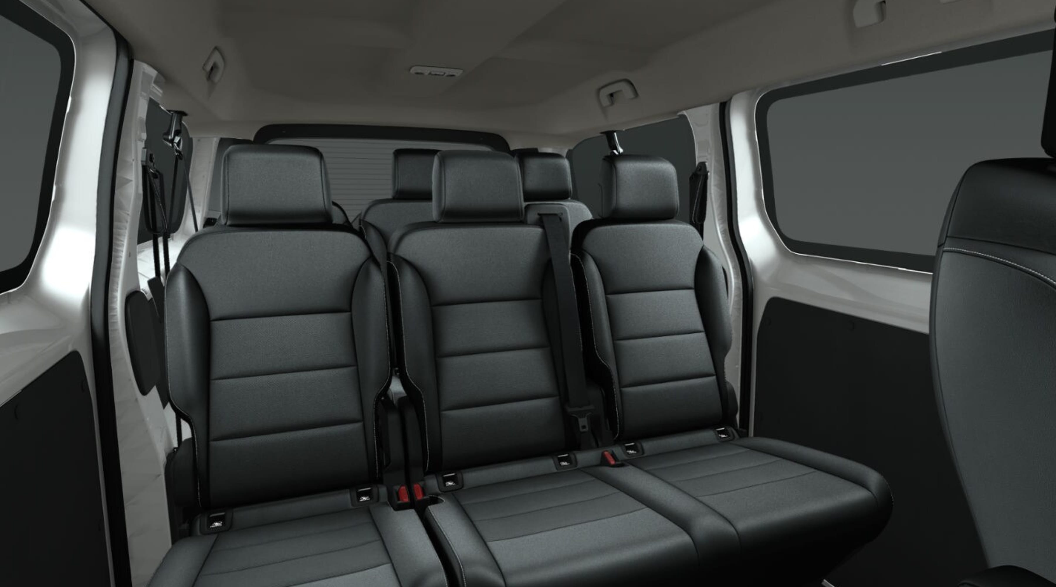 Ansicht der Rücksitze eines Opel Zafira
