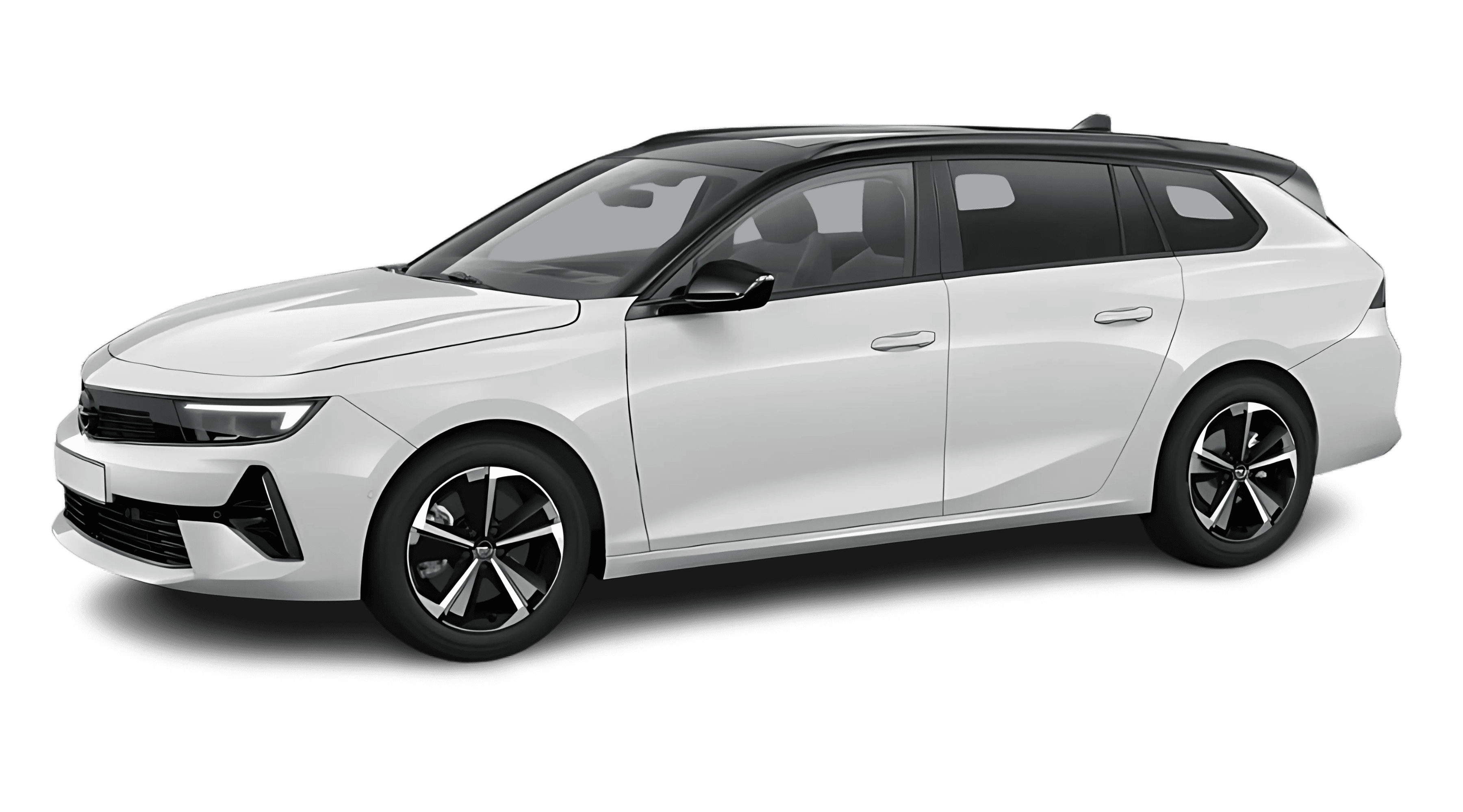 Seitenansicht eines Opel Astra