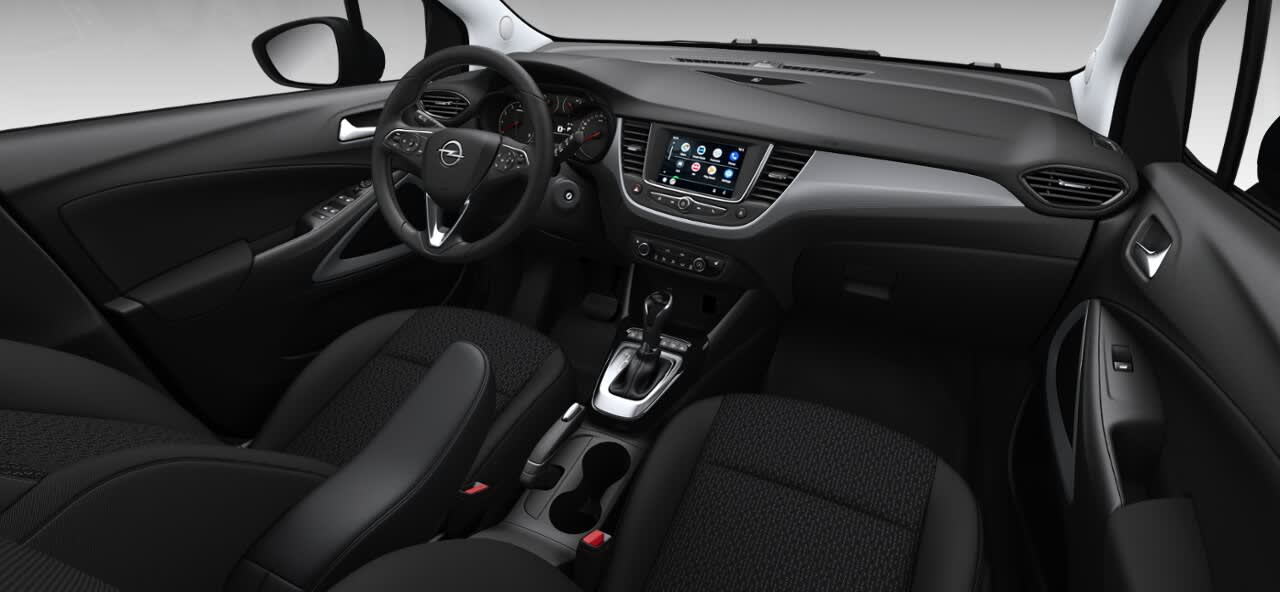 Ansicht des Armaturenbretts eines Opel Crossland