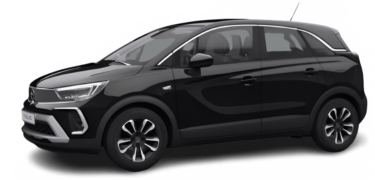Seitenansicht eines Opel Crossland