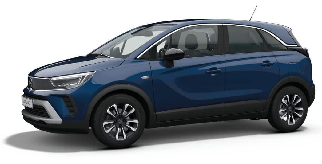 Seitenansicht eines Opel Crossland