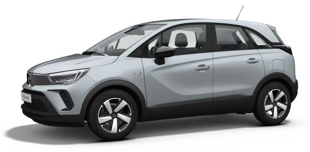 Seitenansicht eines Opel Crossland