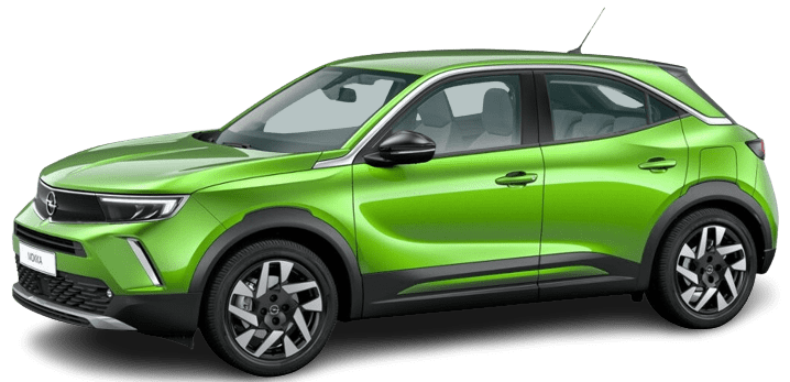 Seitenansicht eines Opel Mokka
