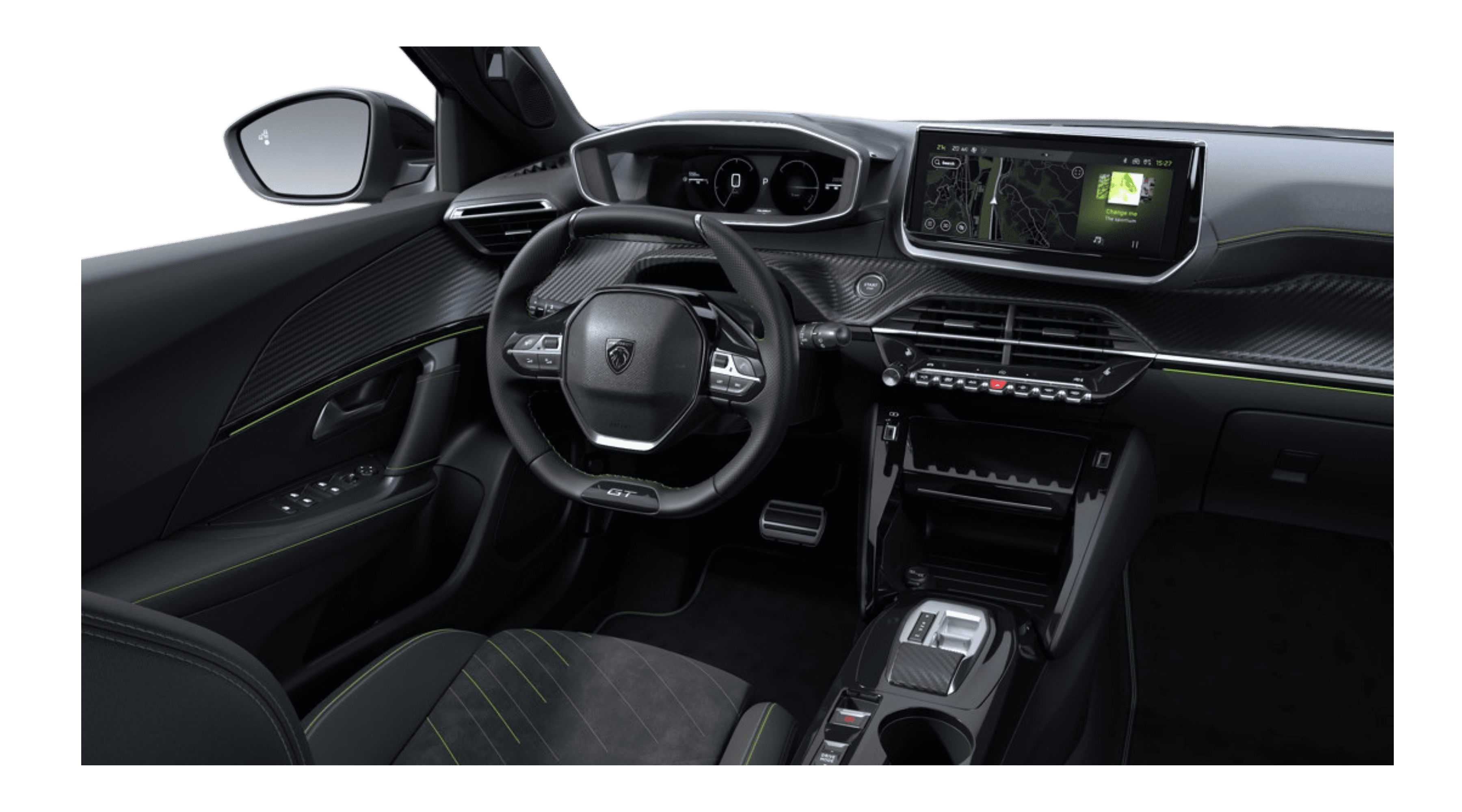 Armaturenbrett eines Peugeot 2008