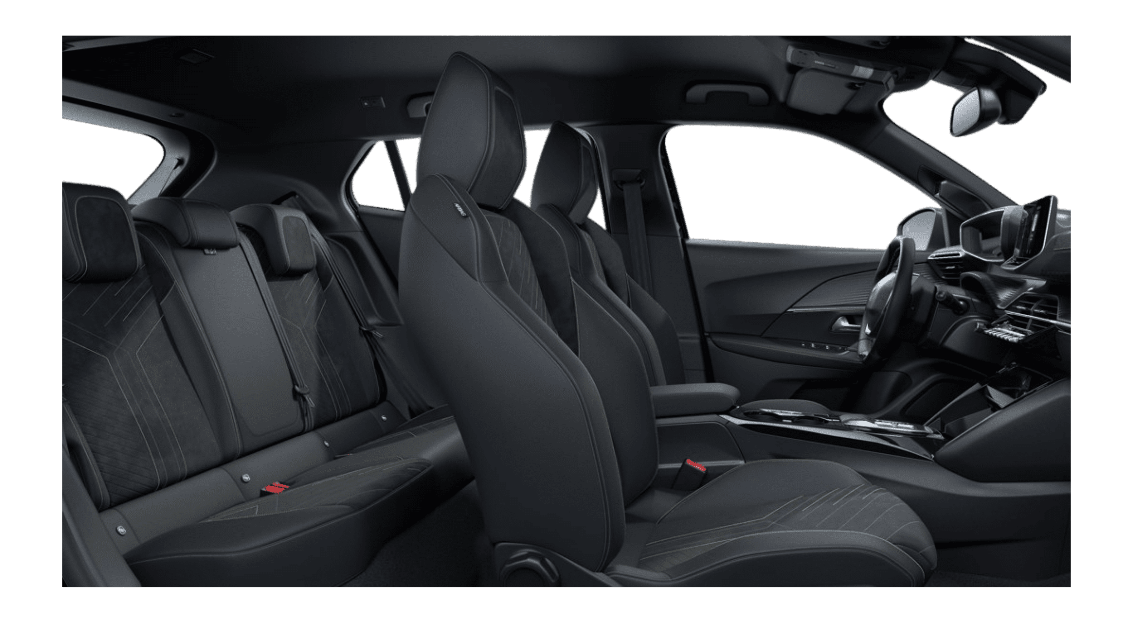 Rücksitzbank eines Peugeot 2008