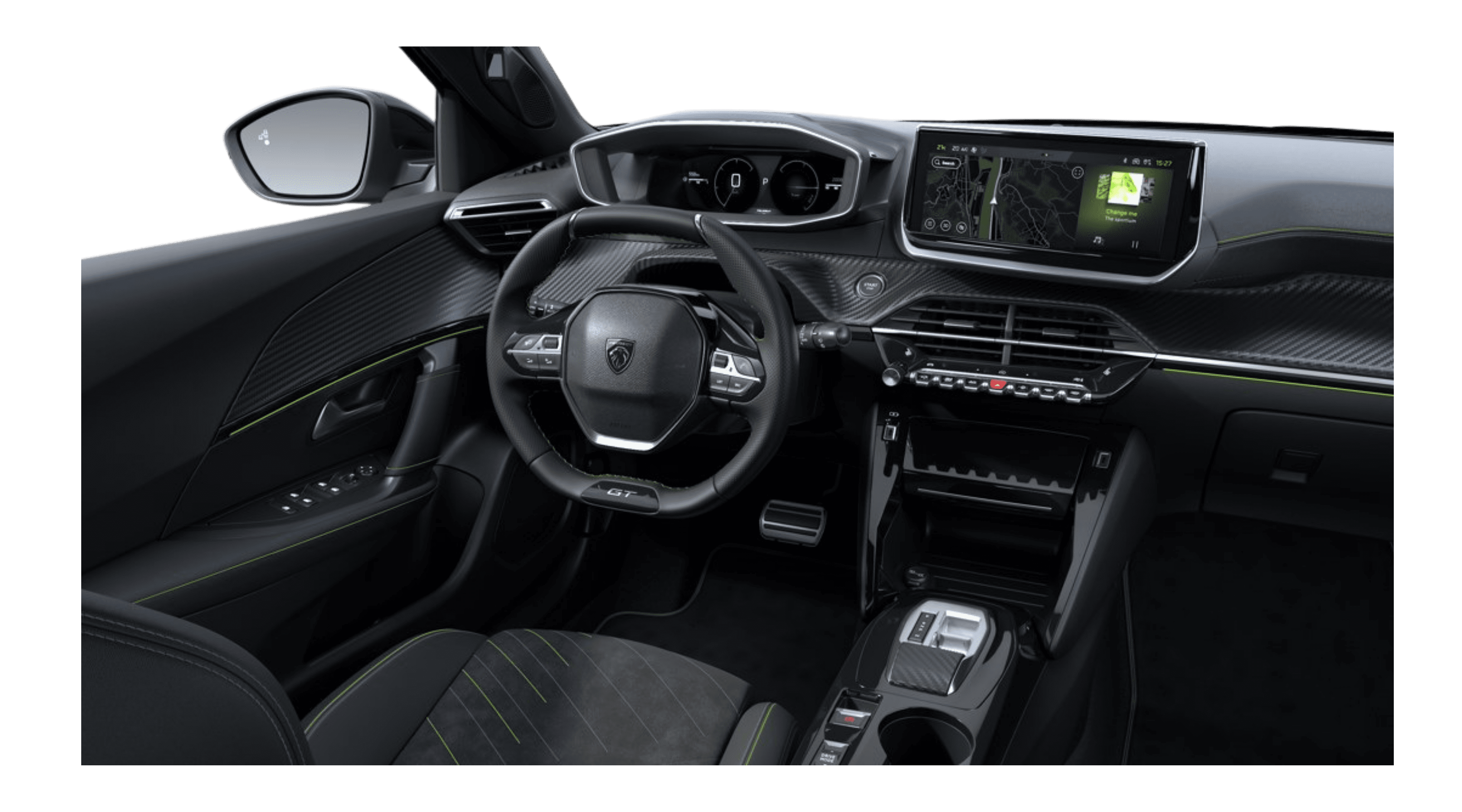 Armaturenbrett eines Peugeot 2008