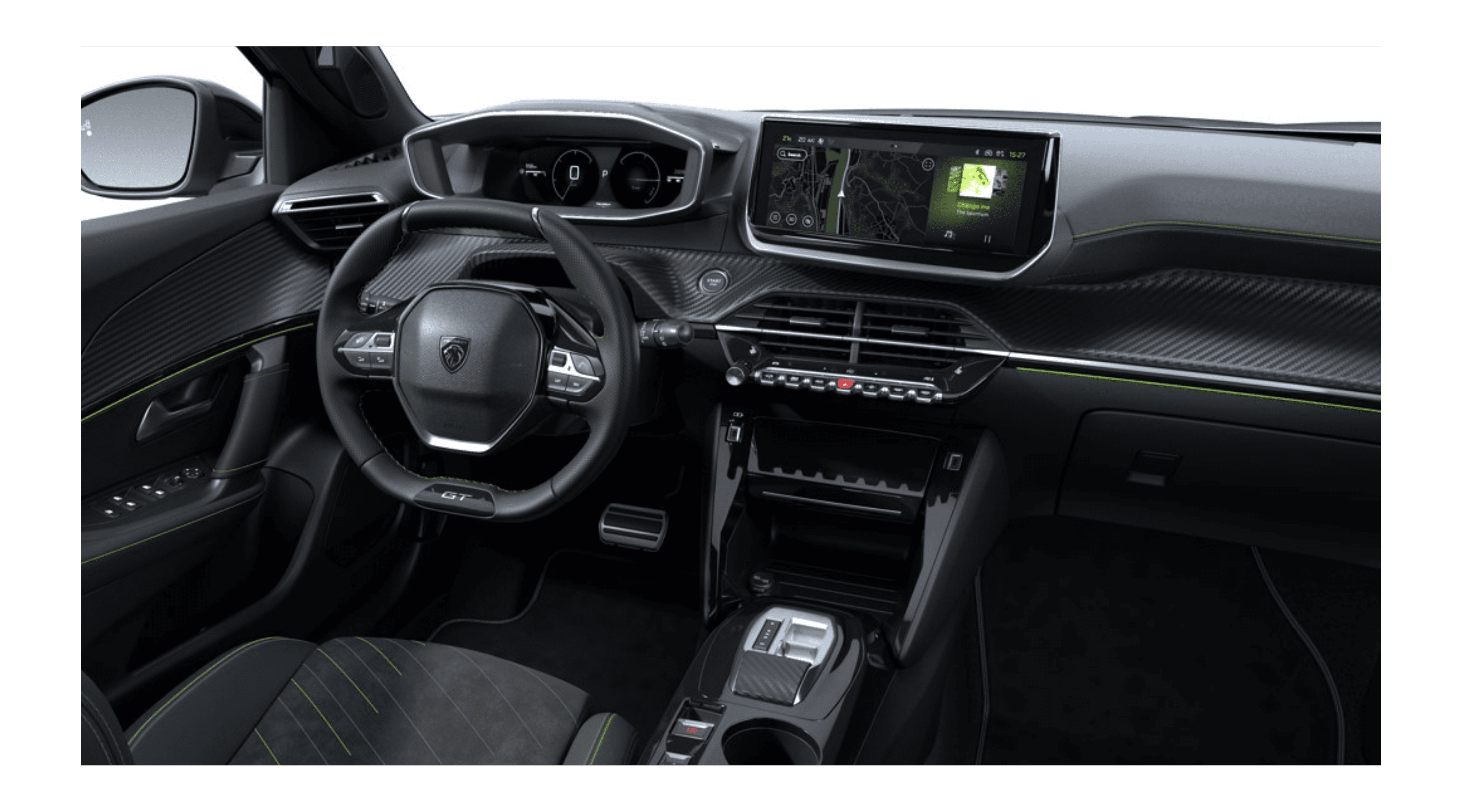 Armaturenbrett eines Peugeot 2008