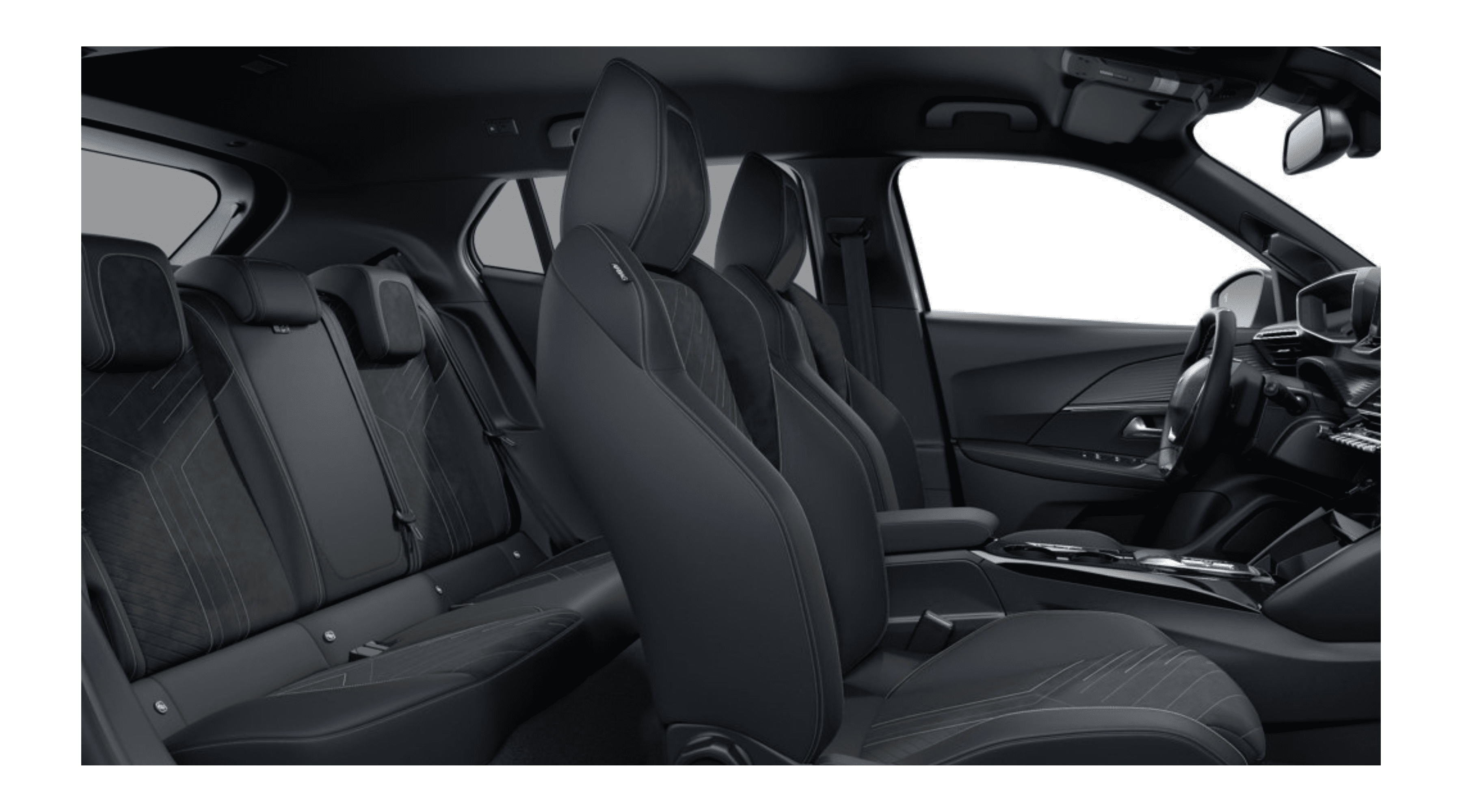 Rücksitzbank eines Peugeot 2008