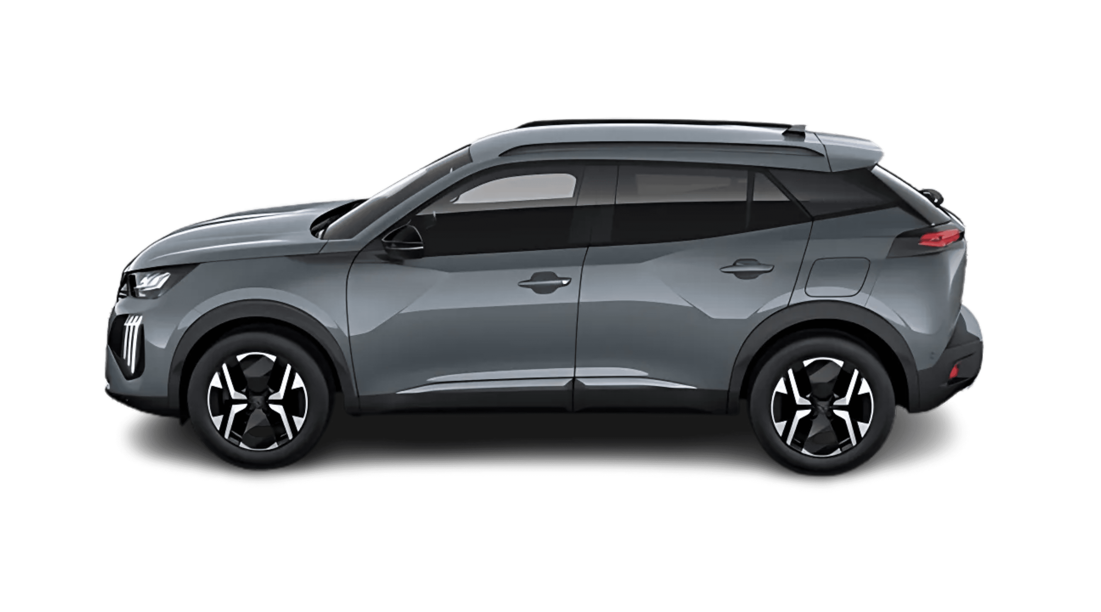Seitenansicht eines Peugeot 2008