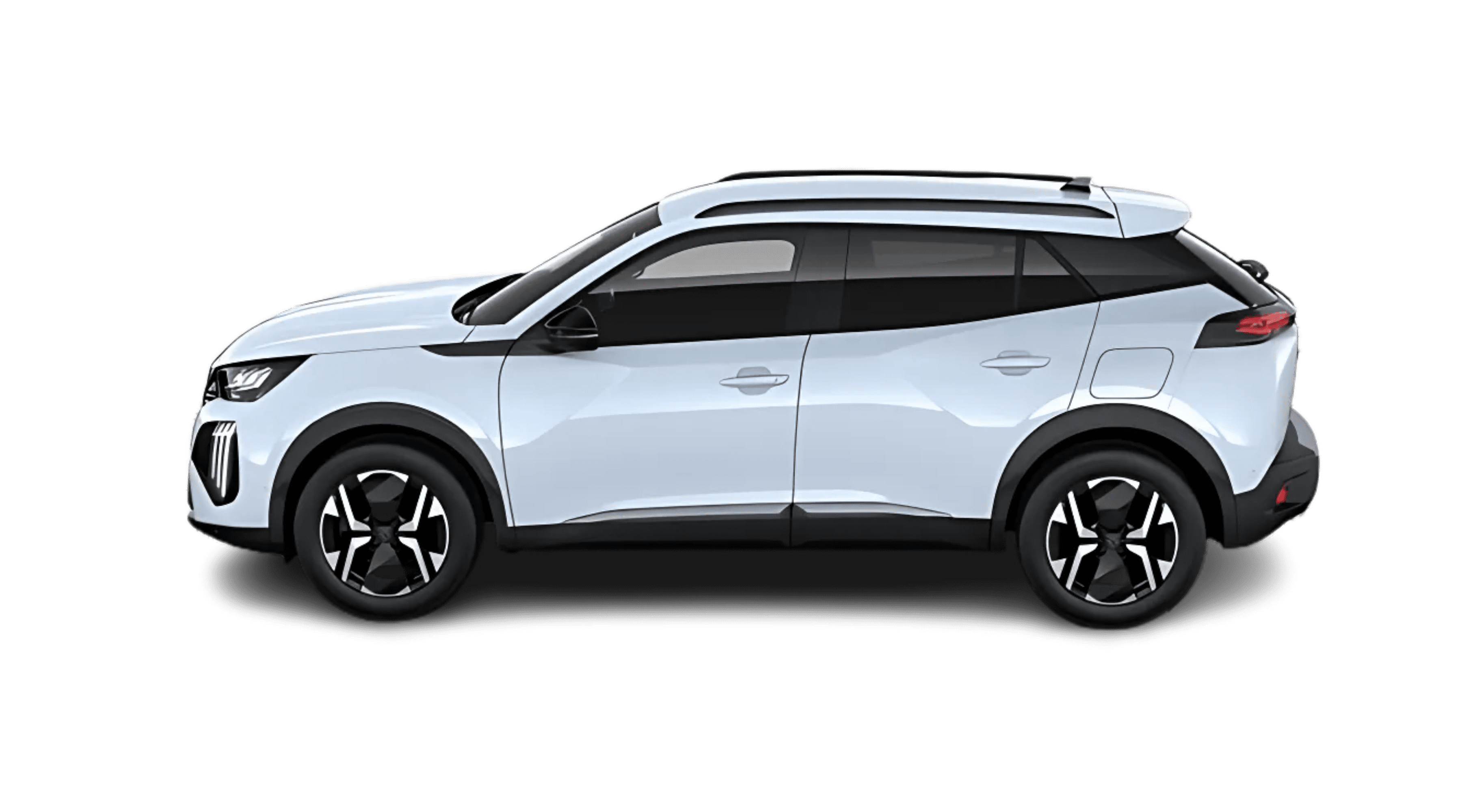 Seitenansicht eines Peugeot 2008
