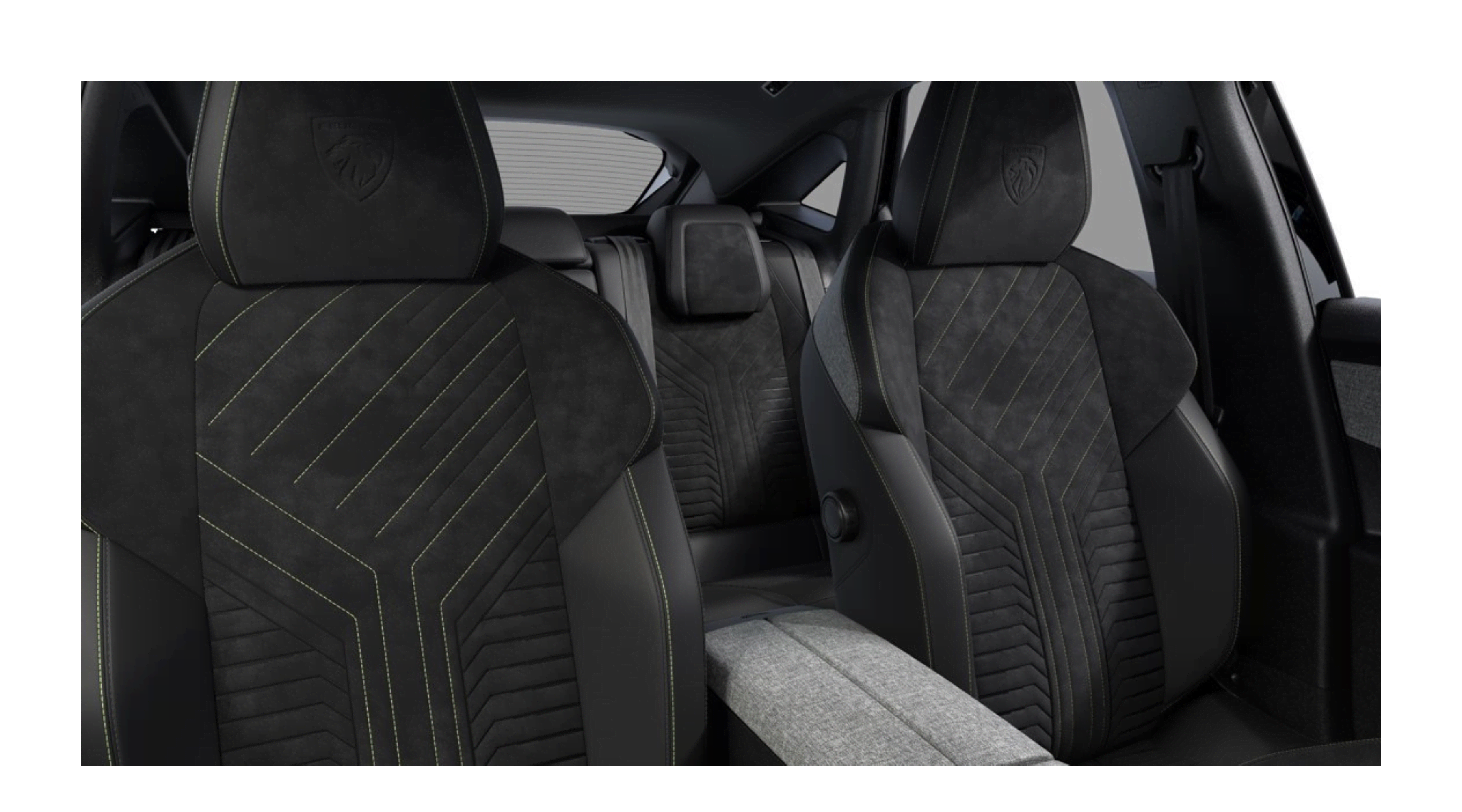 Vordersitze eines Peugeot 3008