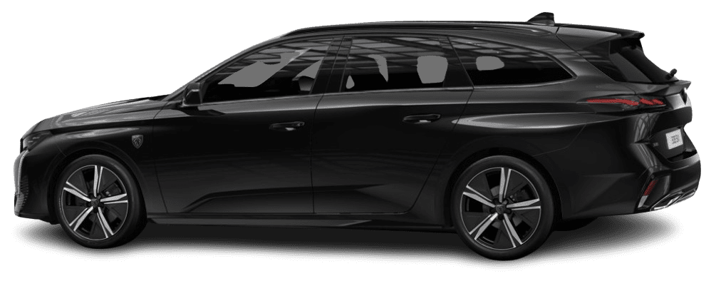 Seitenansicht eines Peugeot 308