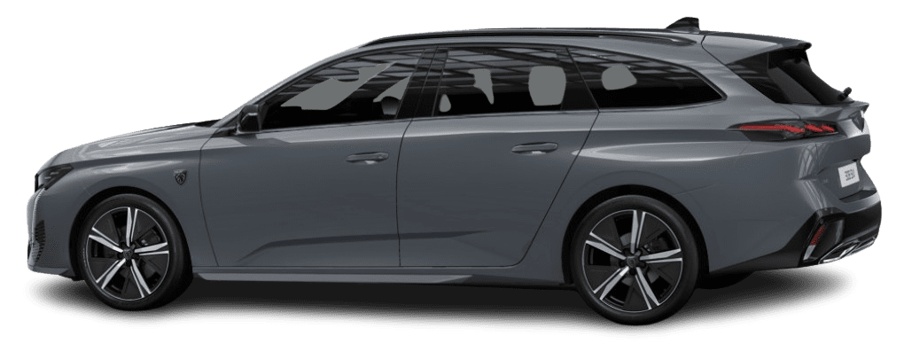 Seitenansicht eines Peugeot 308