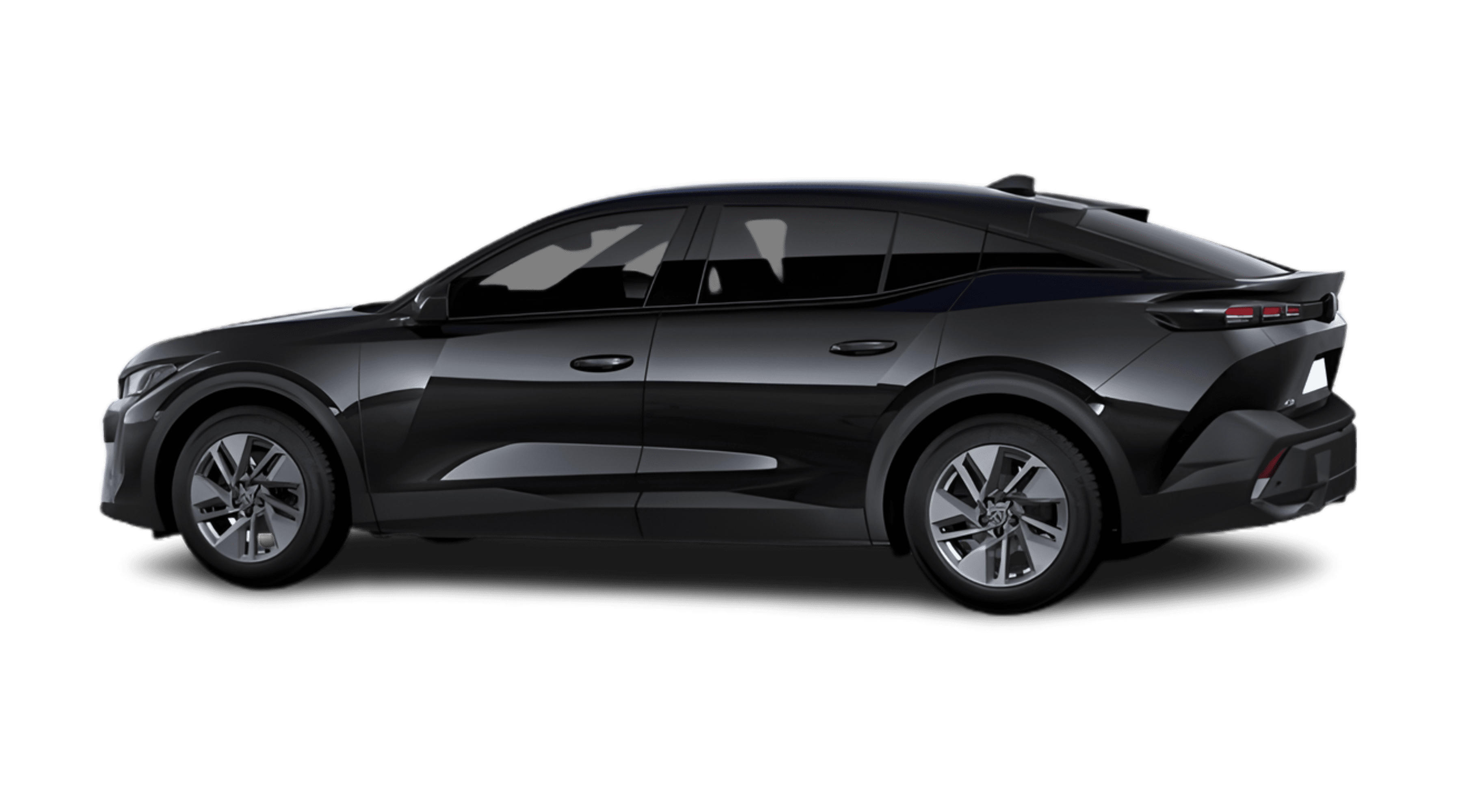 Seitenansicht eines Peugeot 408
