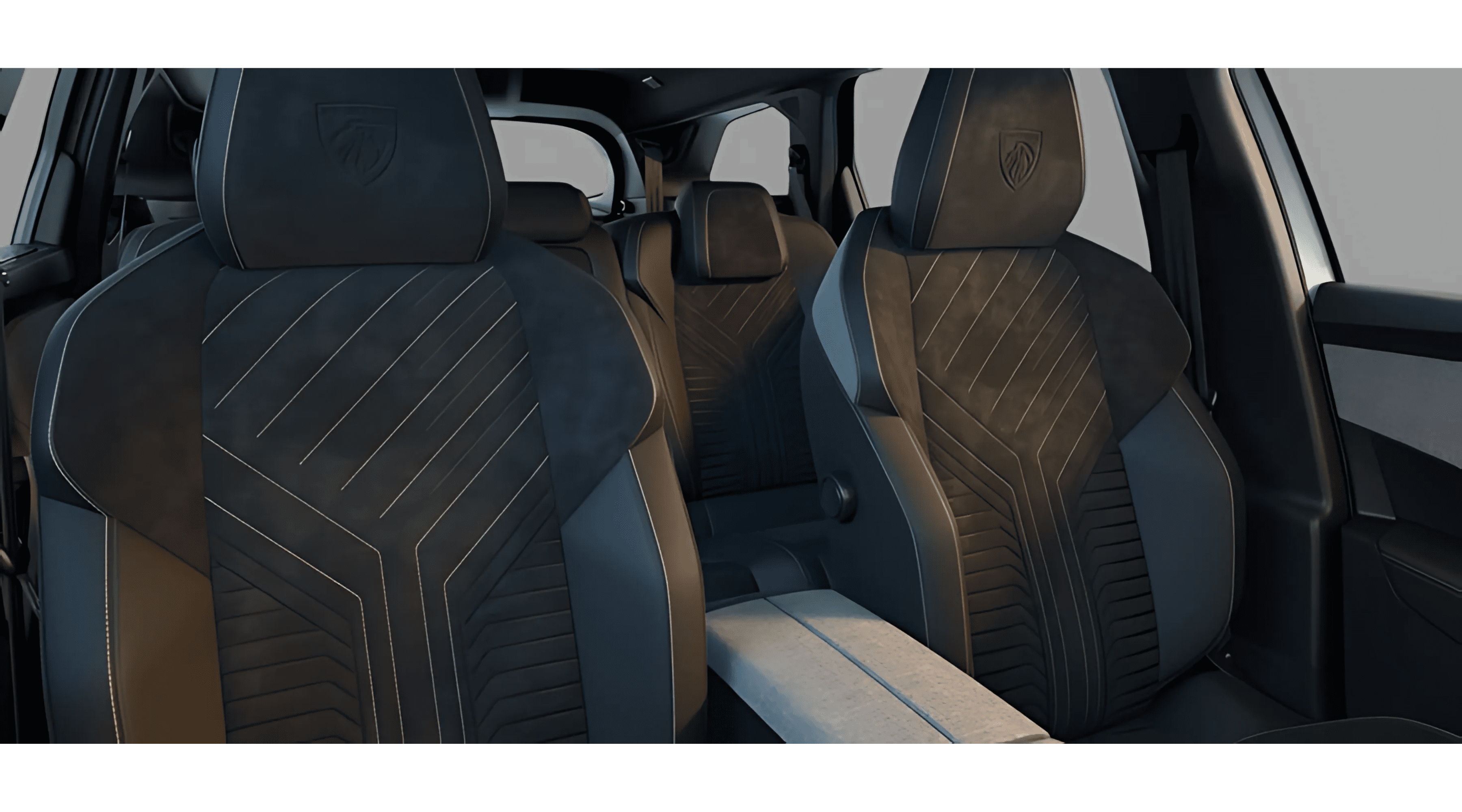 Ansicht der Frontsitze eines Peugeot 5008