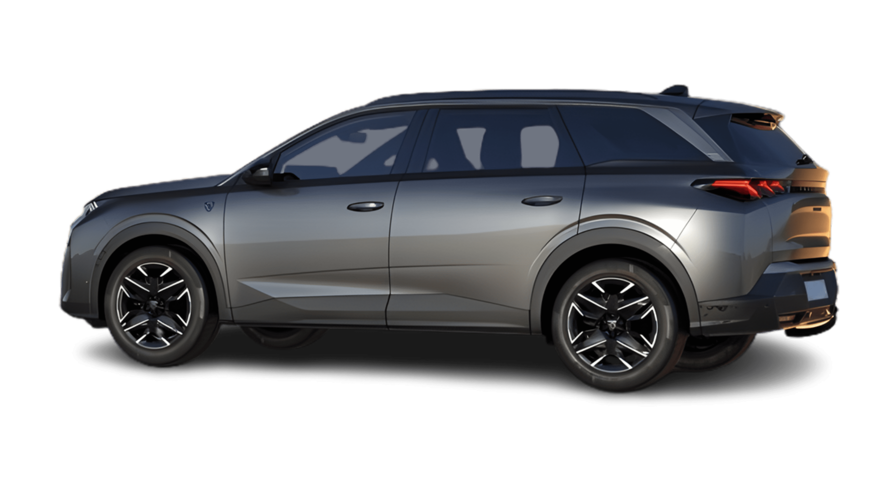 Seitenansicht eines Peugeot 5008