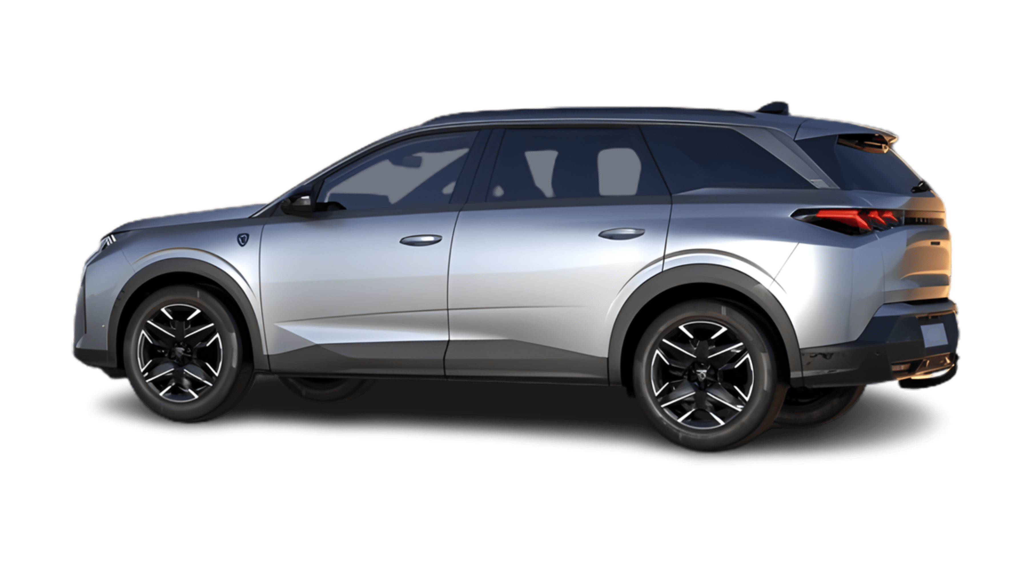 Seitenansicht eines Peugeot 5008