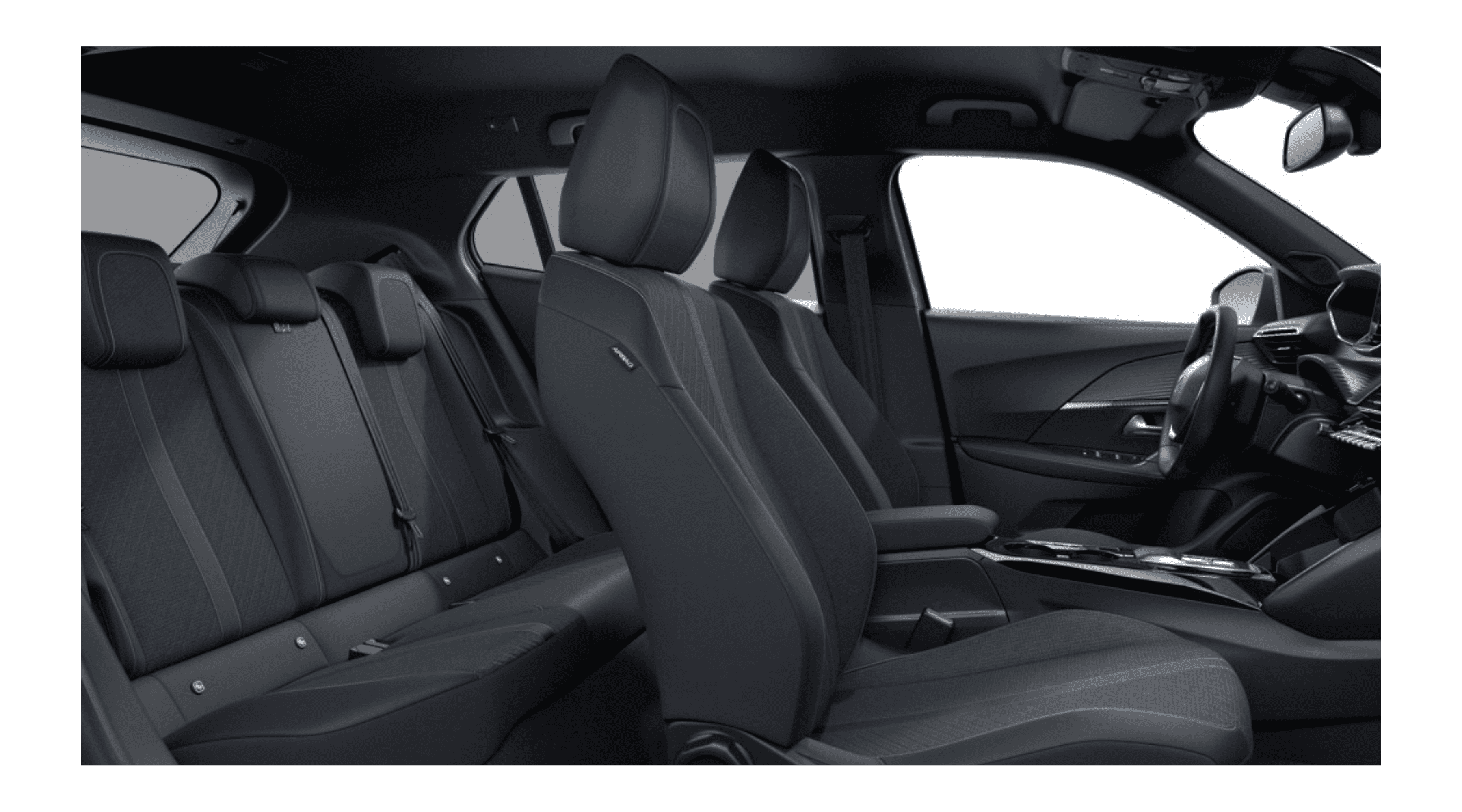 Rücksitzbank eines Peugeot 2008