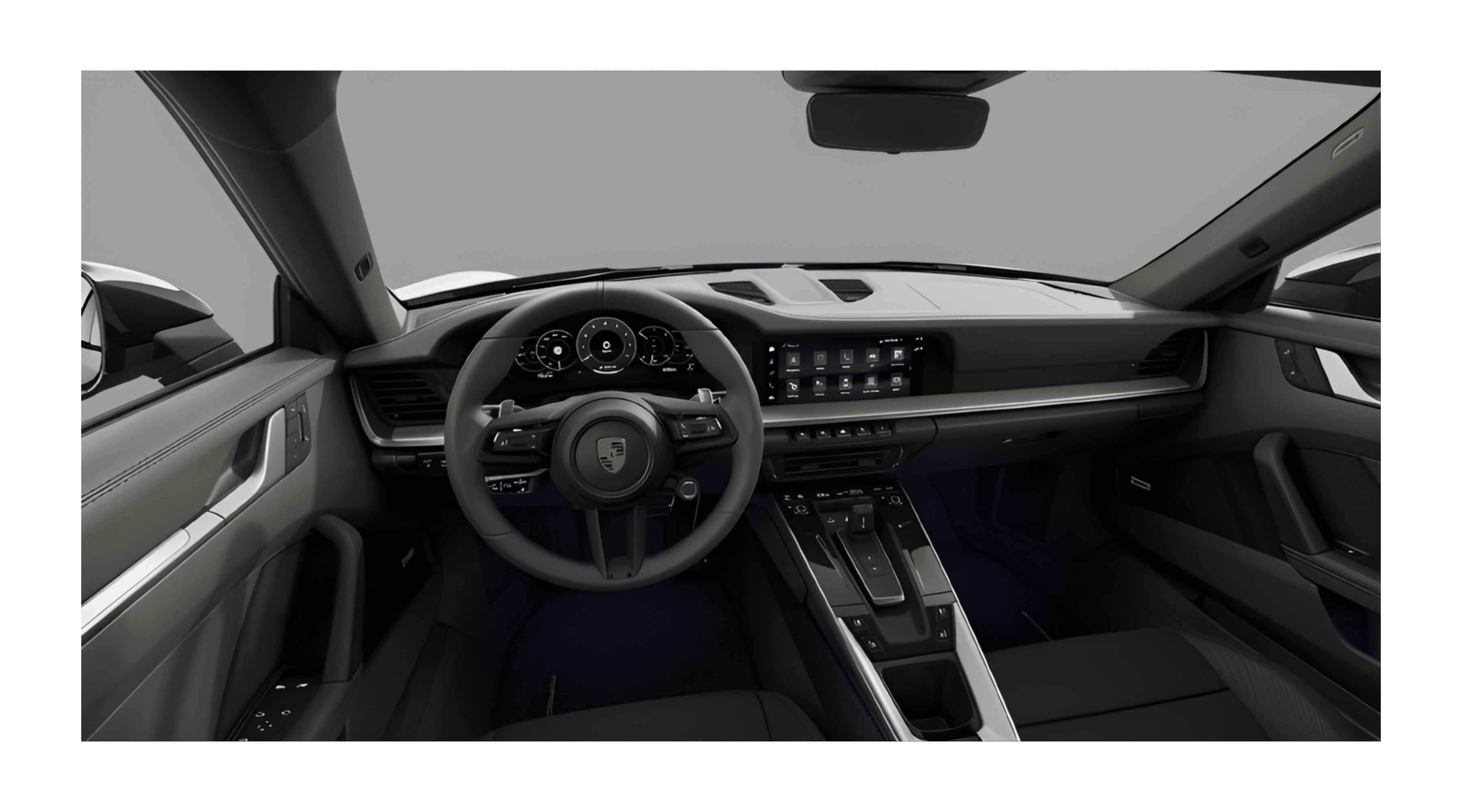 Armaturenbrett eines Porsche 911