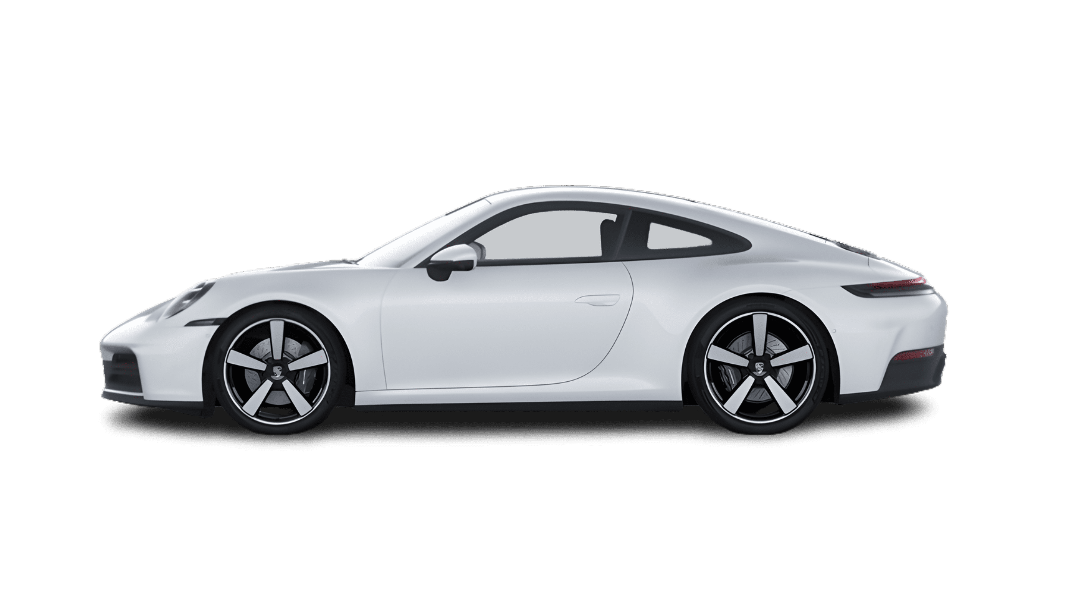 Seitenansicht eines Porsche 911