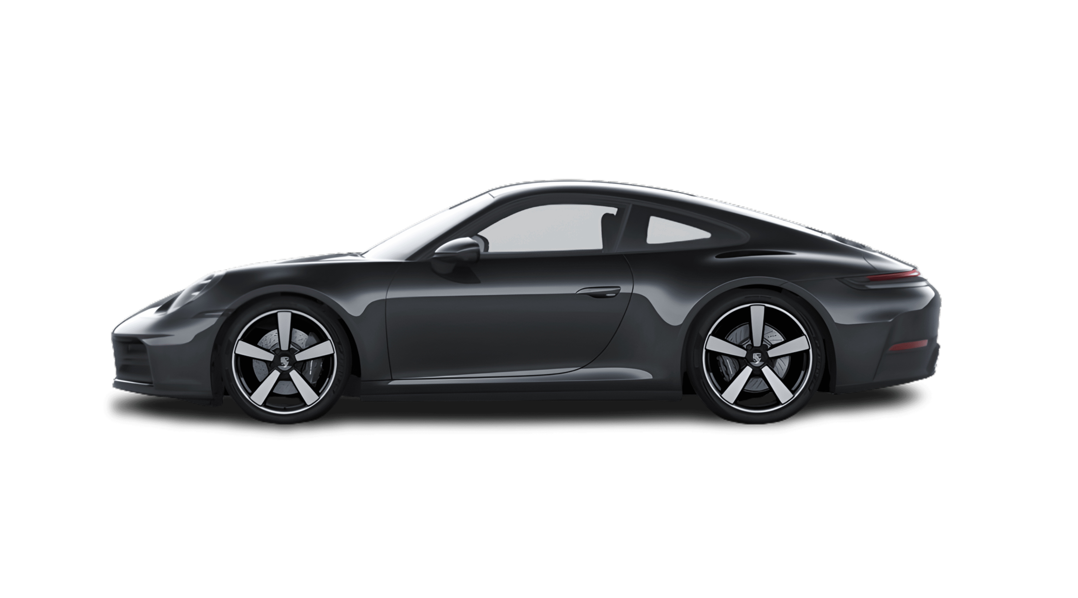 Seitenansicht eines Porsche 911